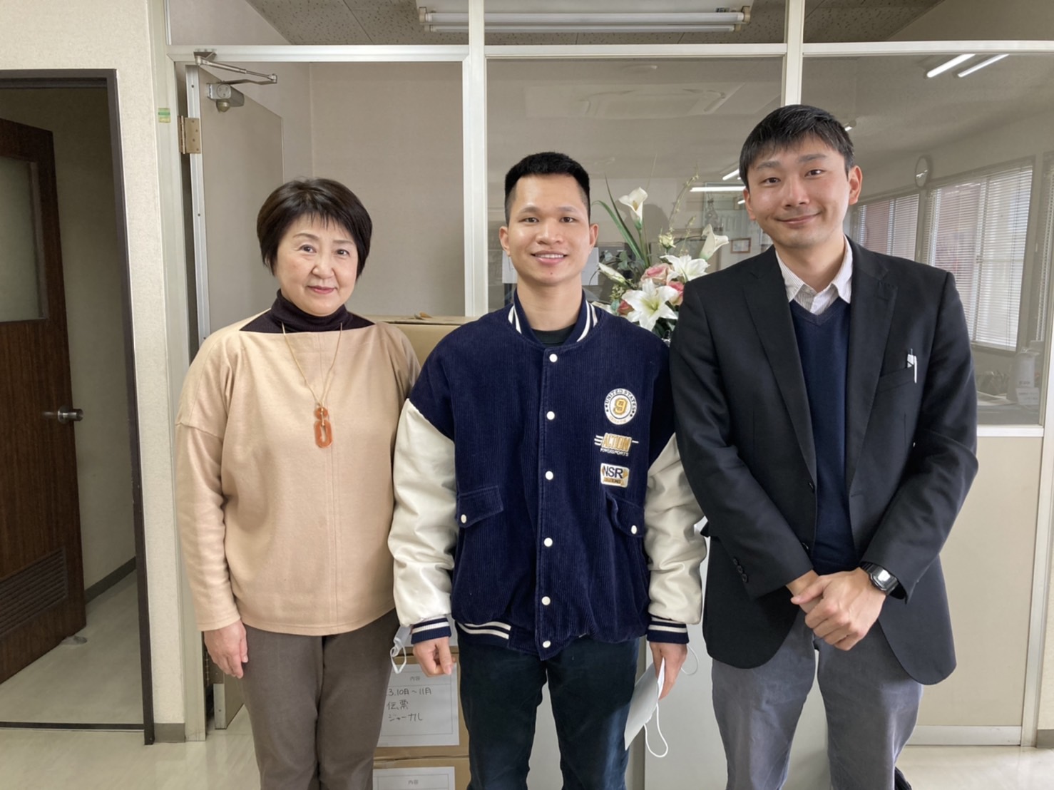 熊本本社の外食業の企業様にベトナム人男性配属いたしました。
