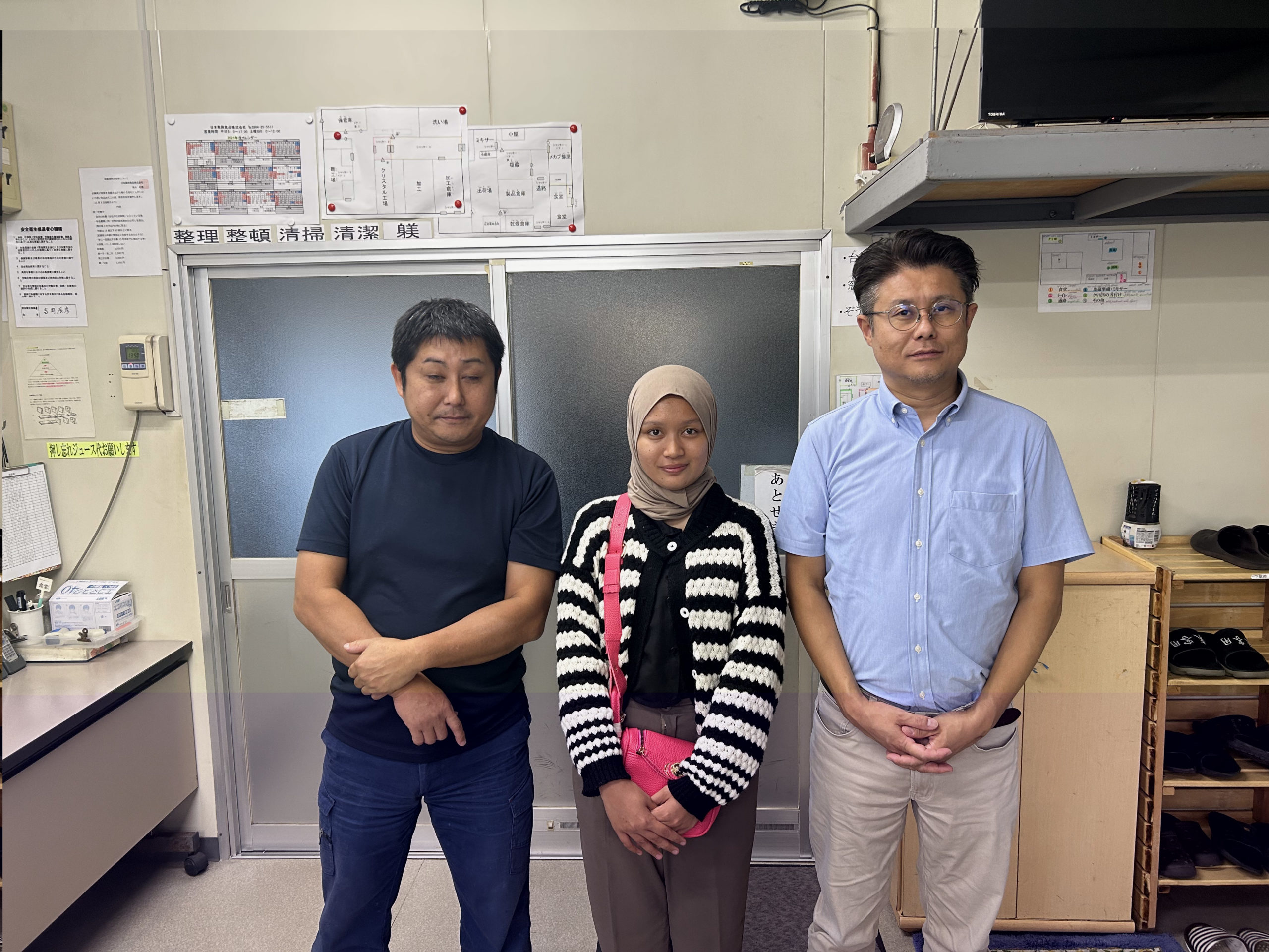 熊本県の水産加工業様に配属いたしました。（インドネシア人女性1名 特定技能）