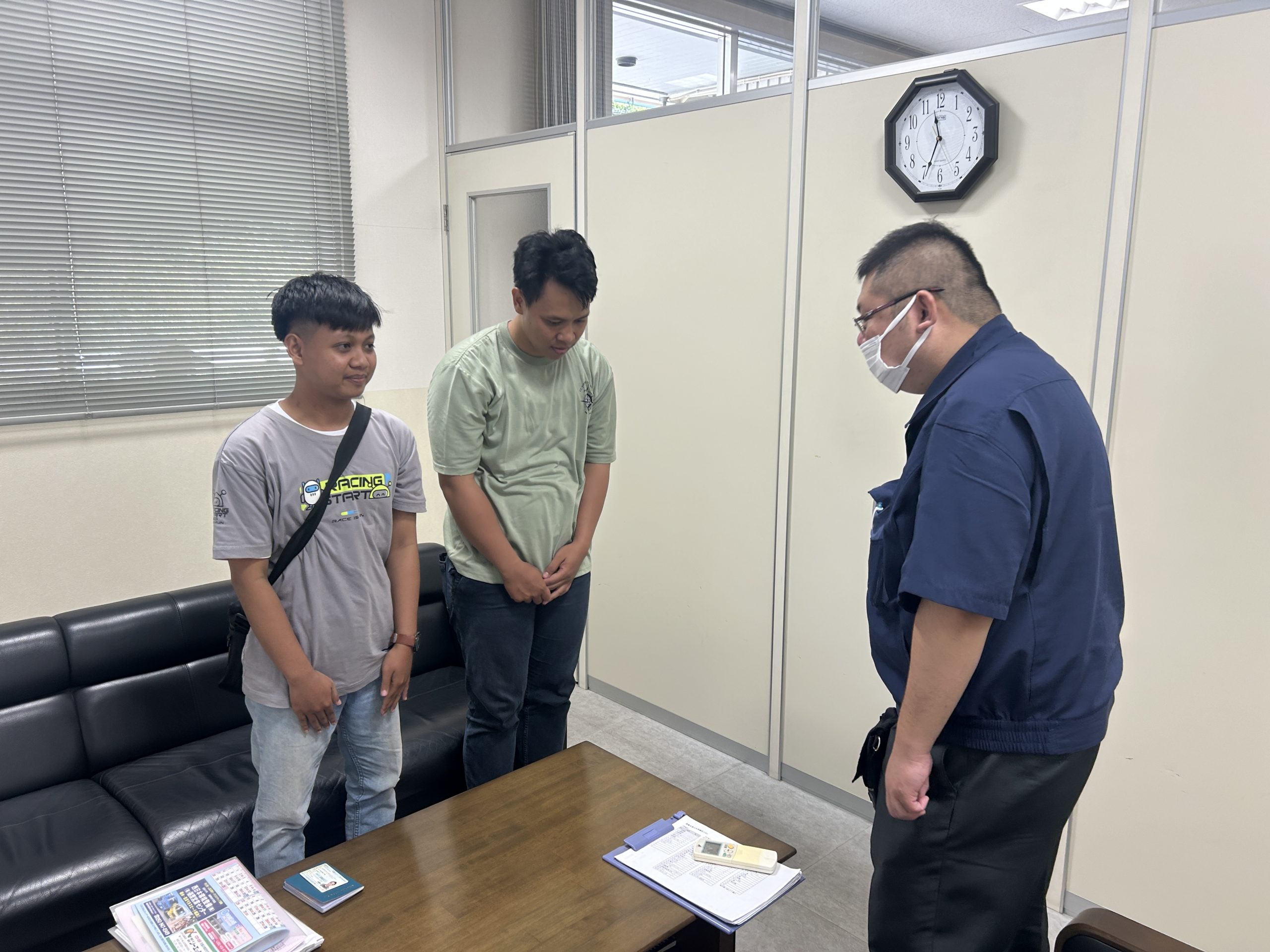福岡県の飲食料品製造業様に配属しました。（インドネシア人男性2名、特定技能）