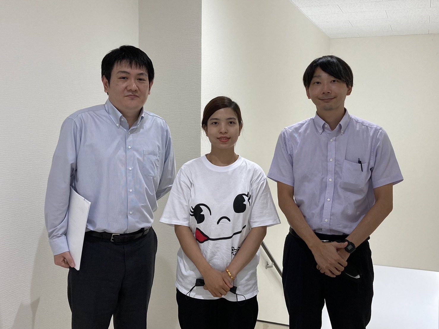 福岡県の和菓子製造企業様に配属いたしました。(ミャンマー人女性1名)