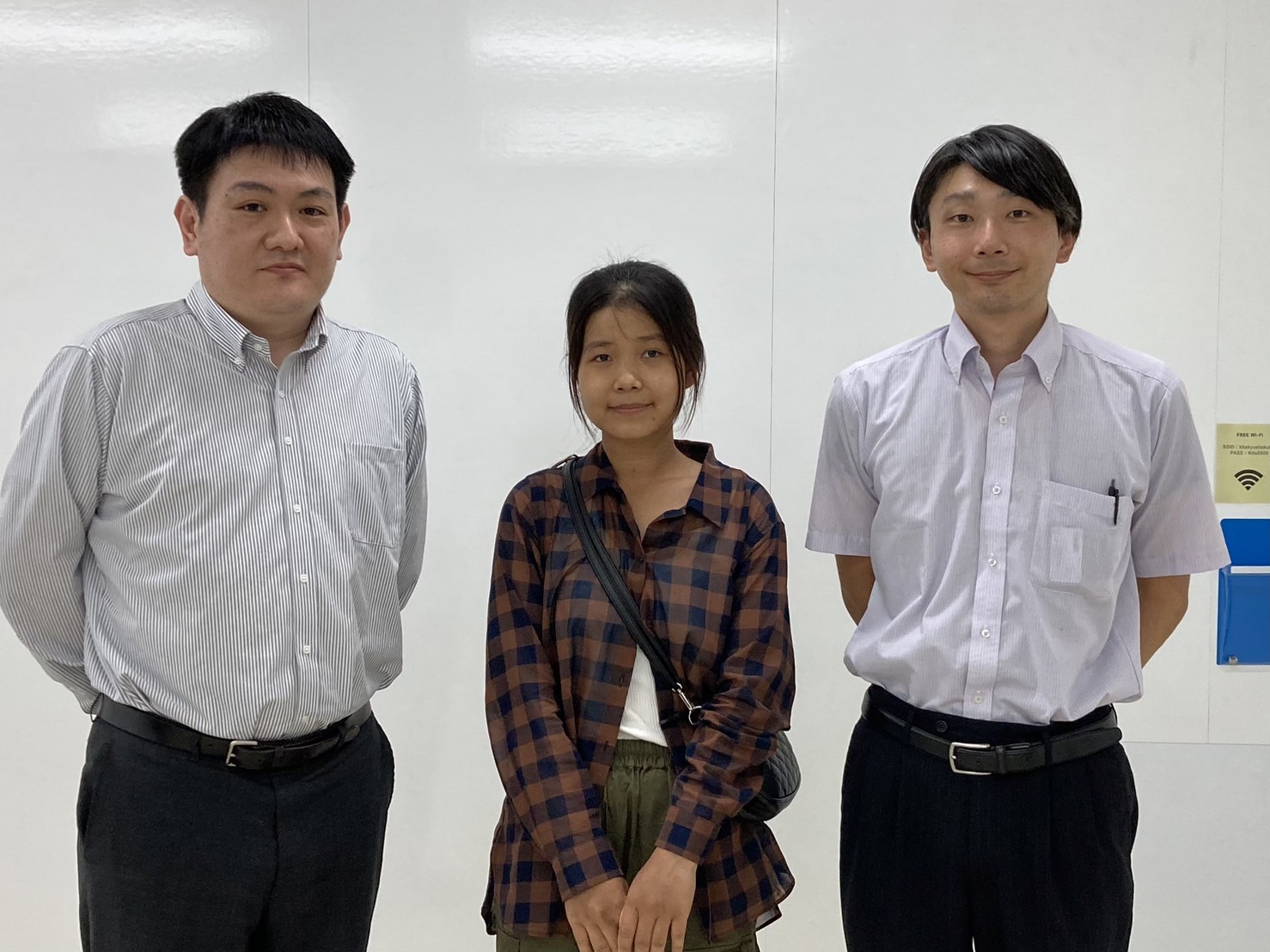 福岡県の和菓子製造企業様に配属いたしました。(ミャンマー人女性1名)