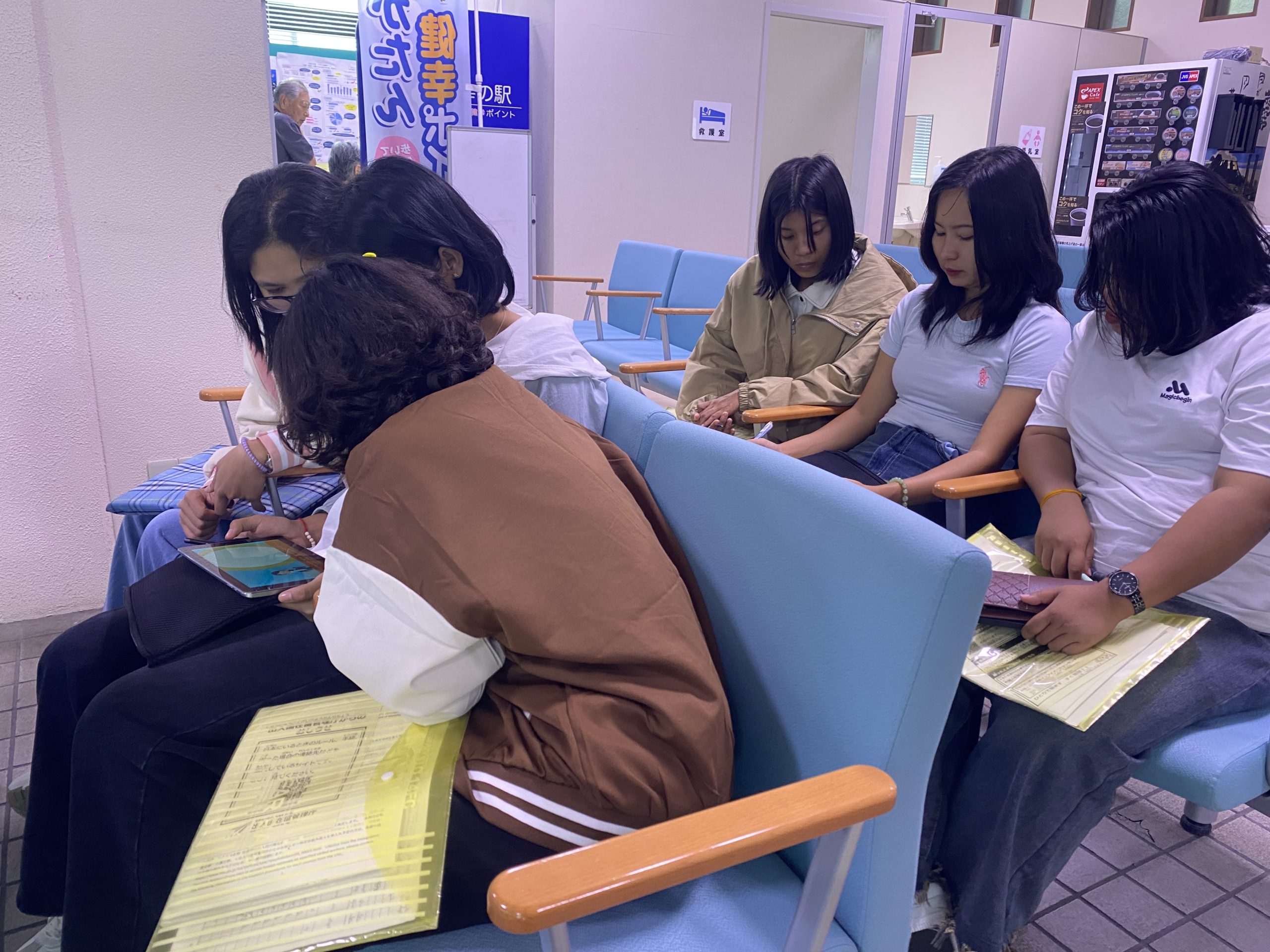 福岡県の介護施設様に配属いたしました。（ミャンマー人女性6名 特定技能）