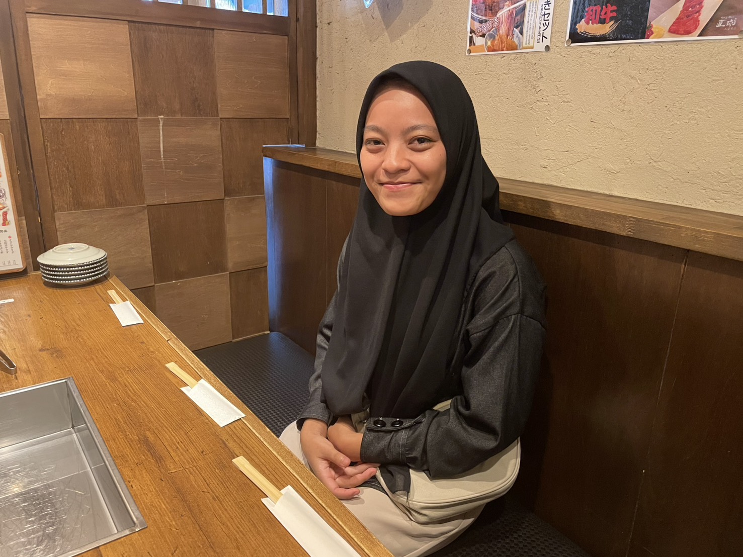 福岡県の外食業の企業様に配属いたしました。（インドネシア人女性1名 特定技能）