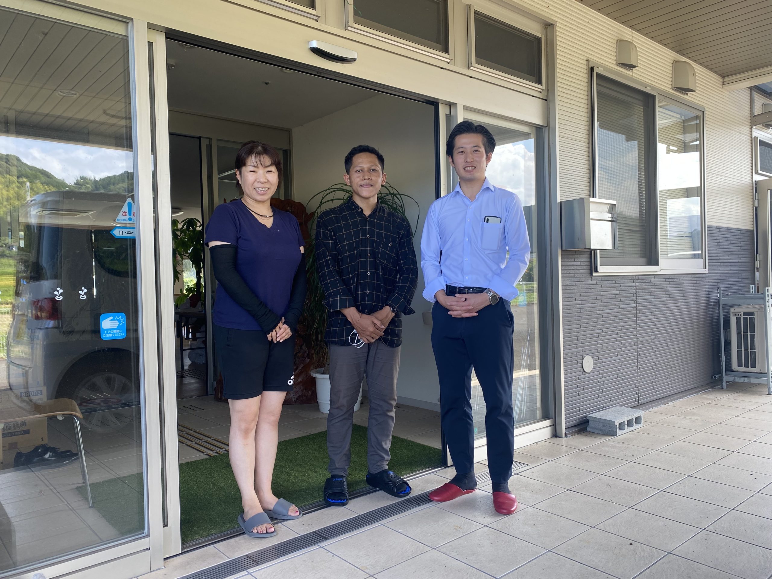 大分県の有料老人ホーム様に配属いたしました。（インドネシア人男性1名 特定技能）