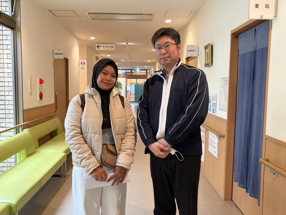 宮崎県の医療法人様に配属いたしました。（インドネシア人女性1名 特定技能）