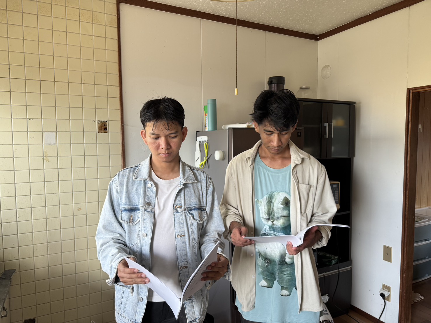福岡県の飲食料品製造業様に配属しました。（インドネシア人男性2名 特定技能）