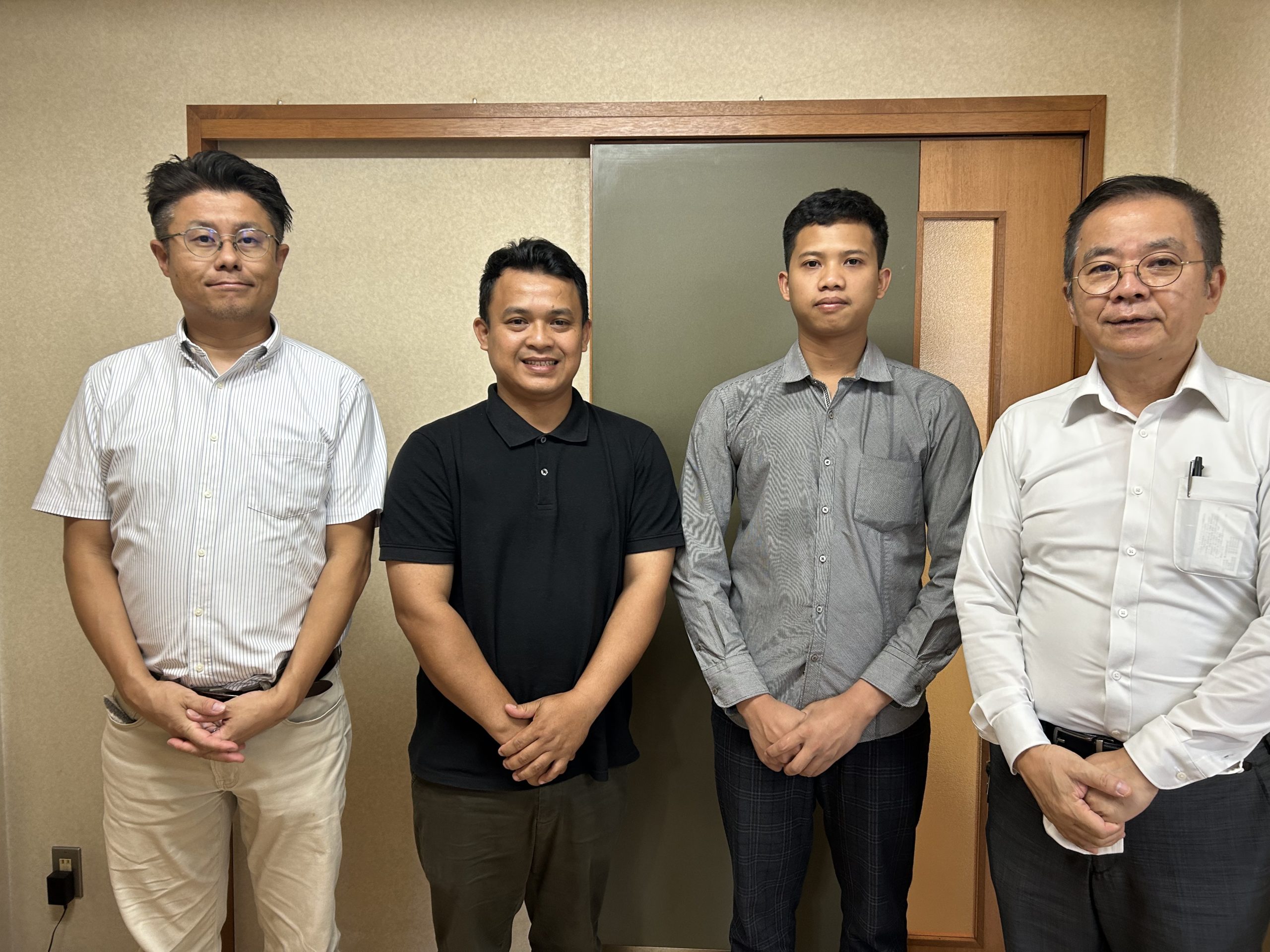 福岡県の洋菓子製造業様に配属いたしました。（インドネシア人男性2名 特定技能）