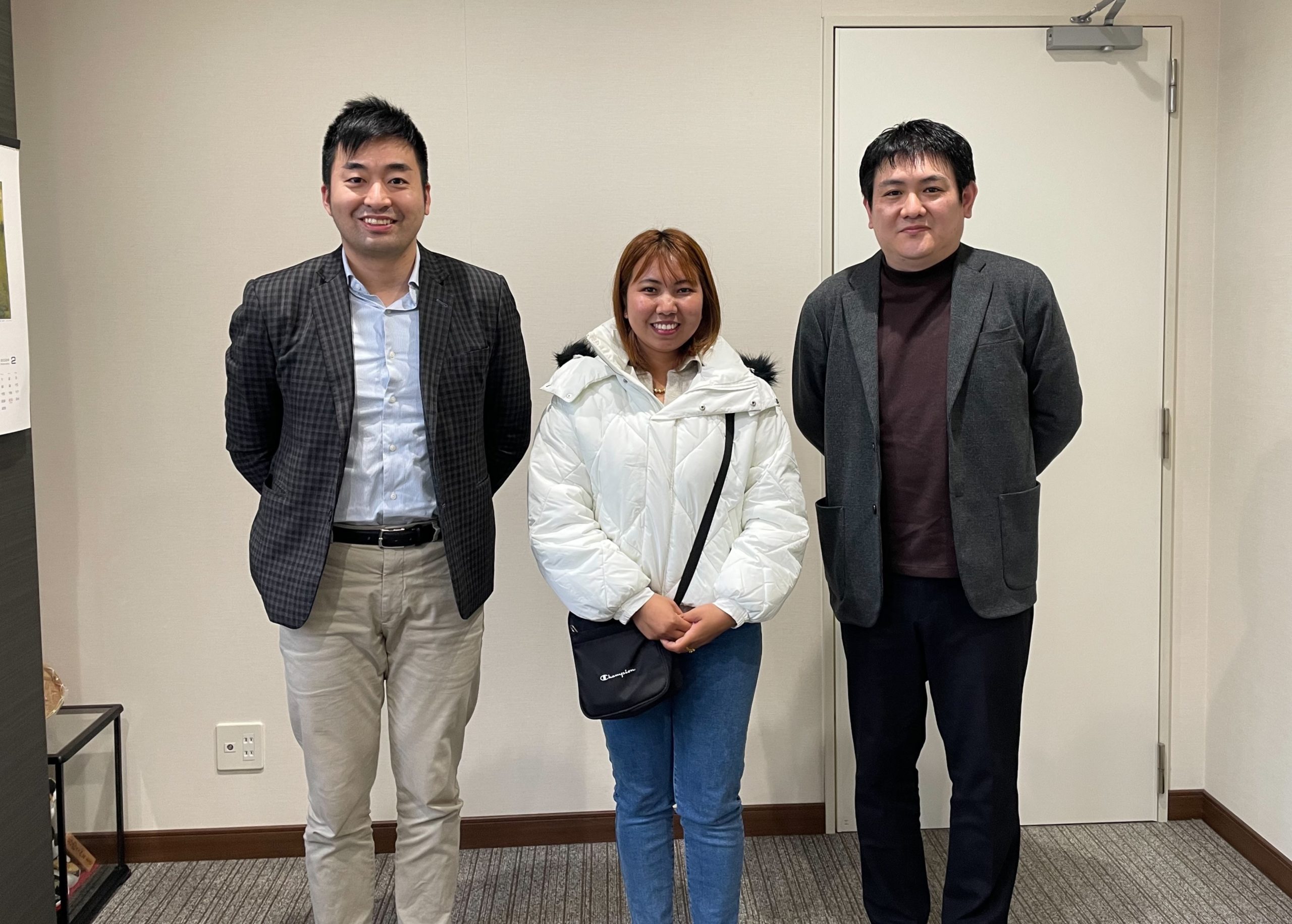 福岡県の和菓子製造業様に配属いたしました。（ミャンマー人女性1名 特定技能）