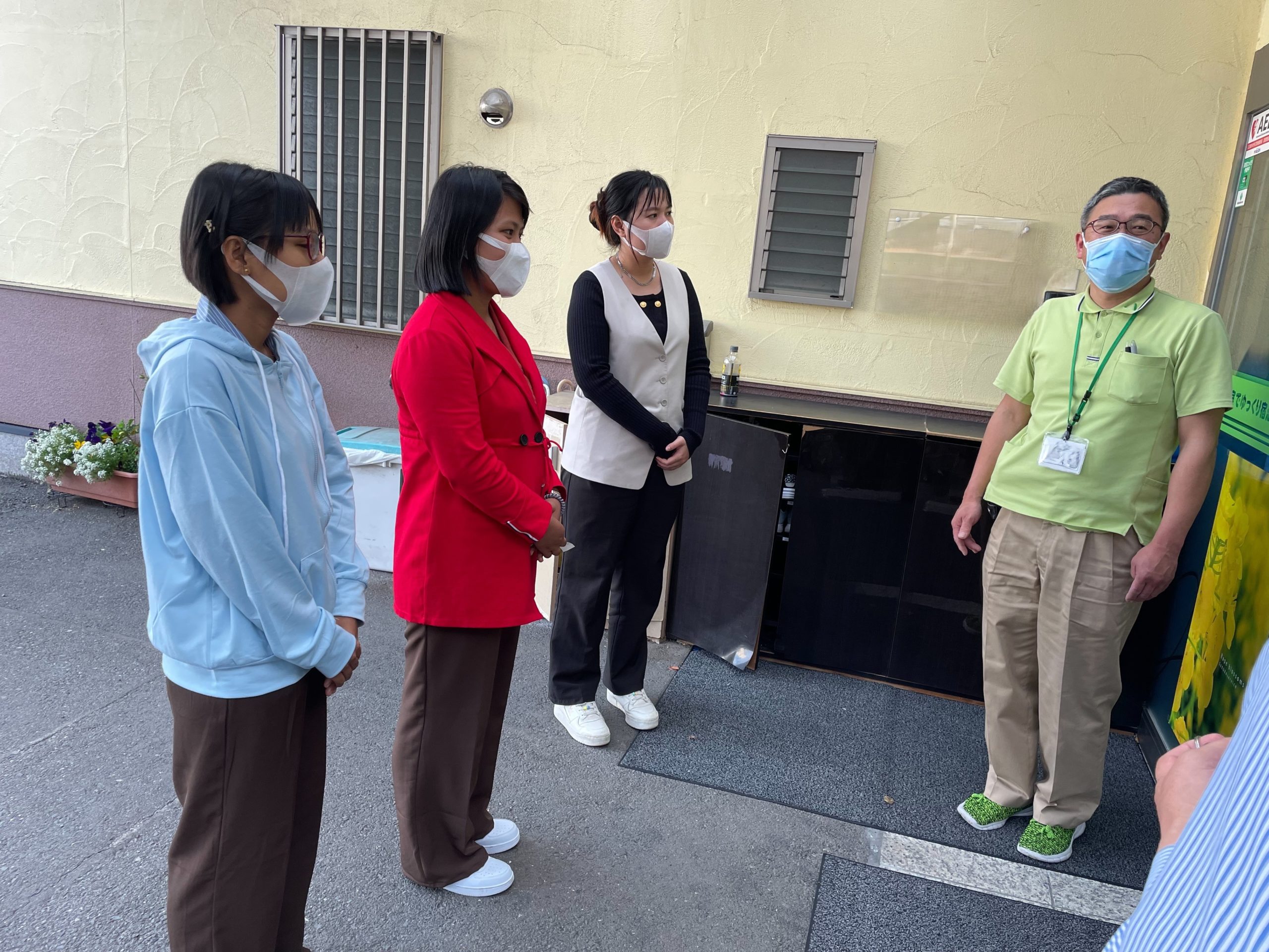 福岡県の介護施設様に配属いたしました。（ミャンマー女性2名 特定技能）