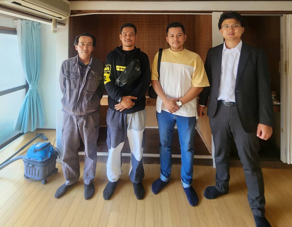 長崎県の造船業の企業様に配属いたしました。（インドネシア男性2名 特定技能）
