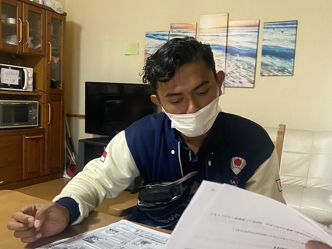 熊本県の介護施設様に配属いたしました。（インドネシア人男性1名 特定技能）