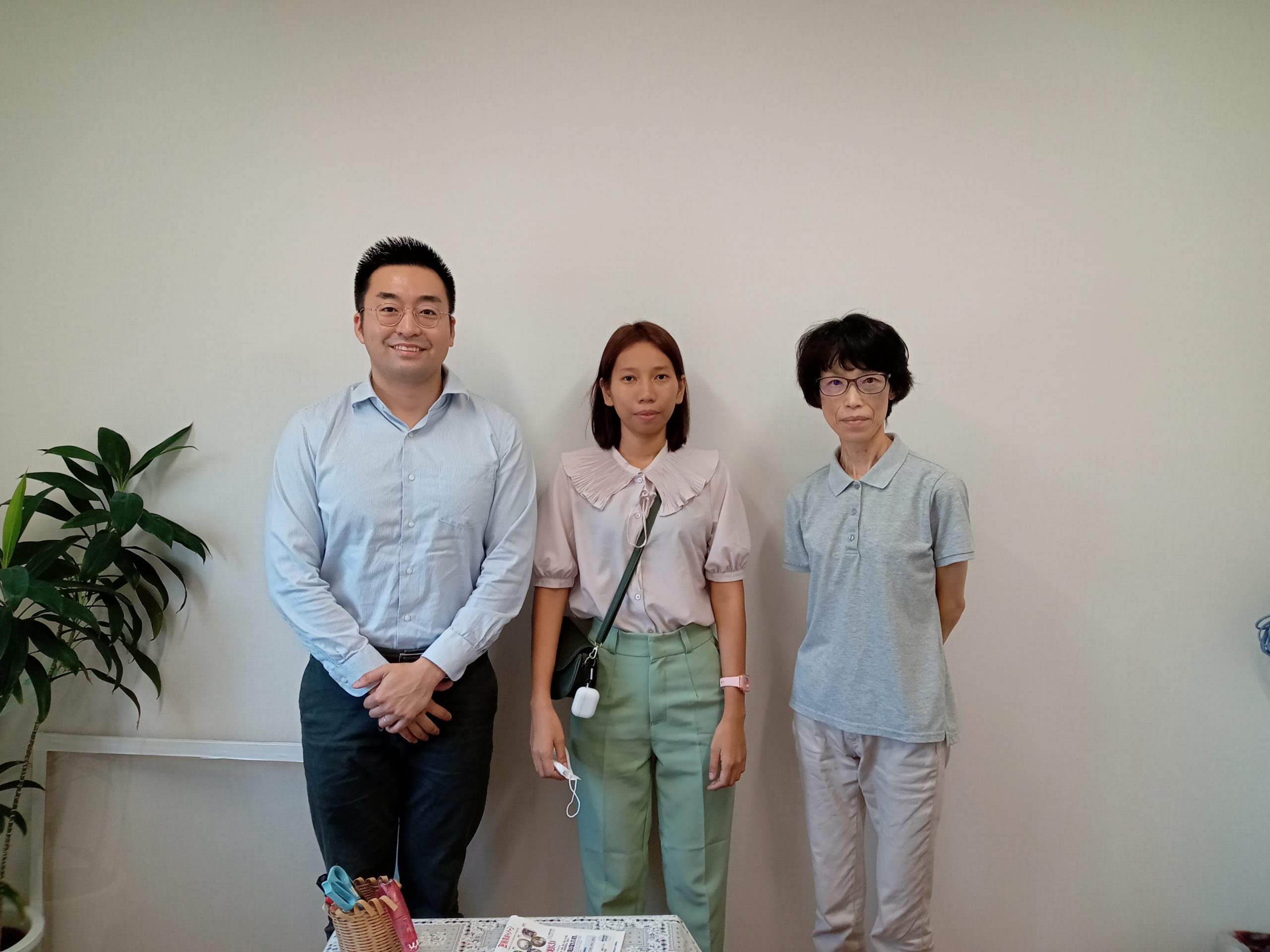熊本県の介護施設様に配属いたしました。（ミャンマー人女性1名 特定技能）