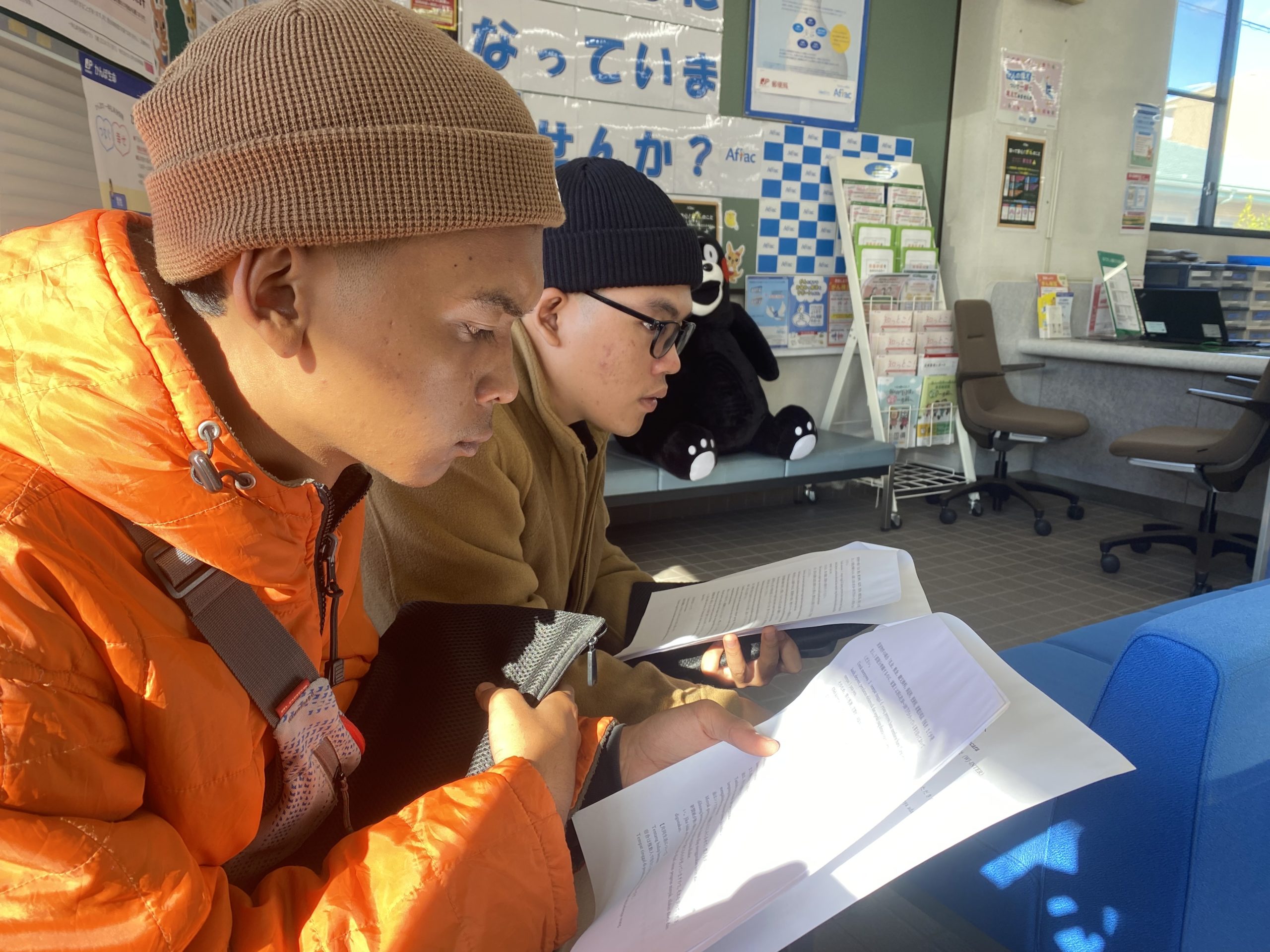 熊本県のビルクリーニング業様に配属いたしました。（インドネシア男性2名 特定技能）