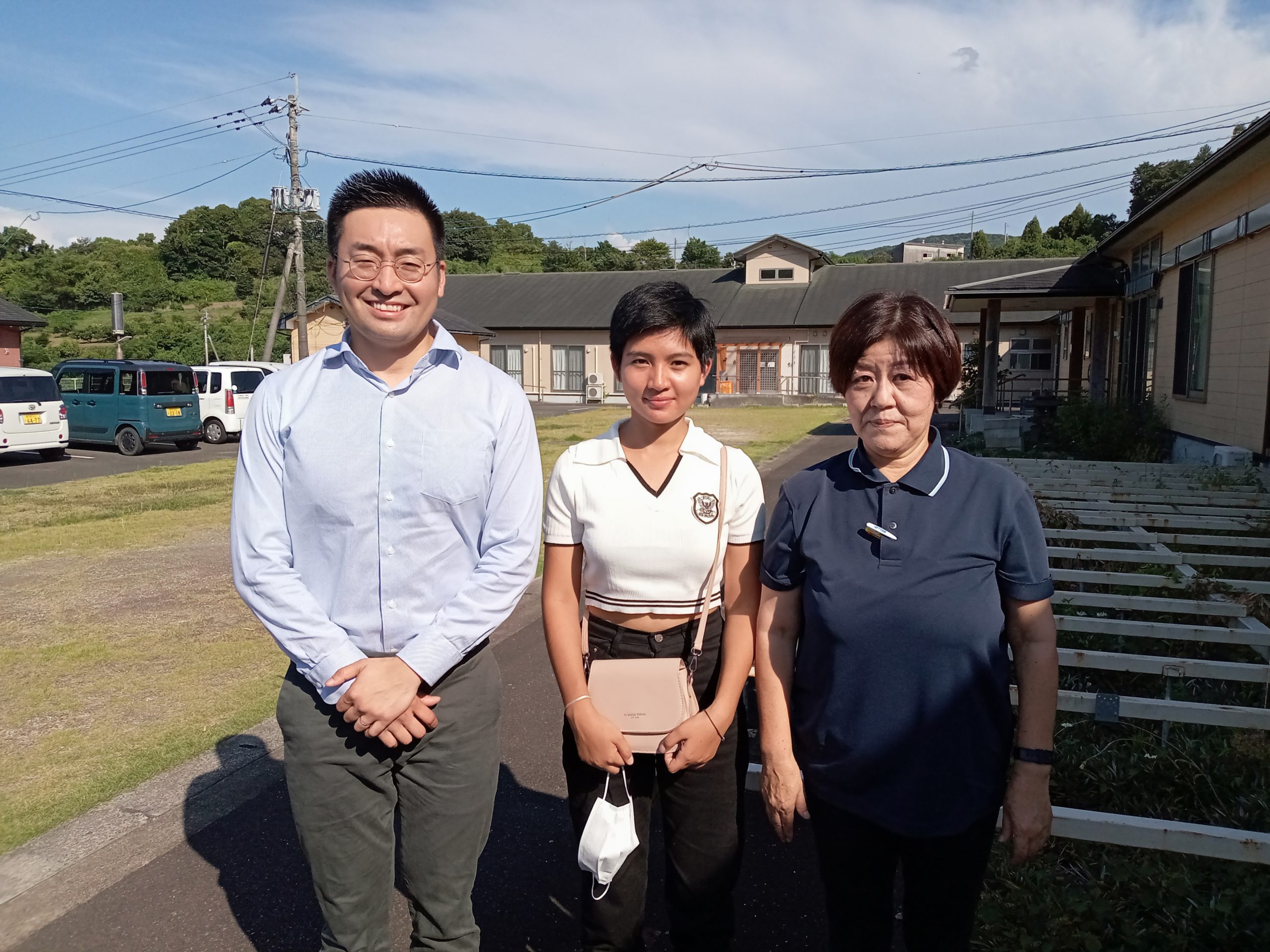 熊本県の介護施設様に配属いたしました。（ミャンマー人女性1名 特定技能）