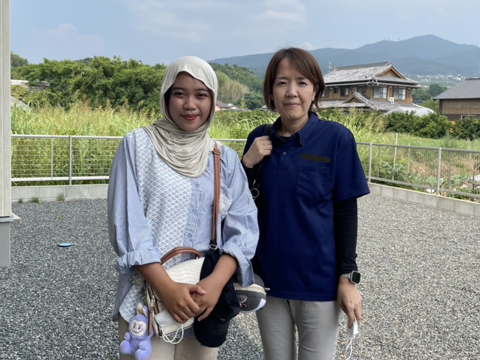 熊本県の介護施設様に配属いたしました。（インドネシア人女性1名 特定技能）
