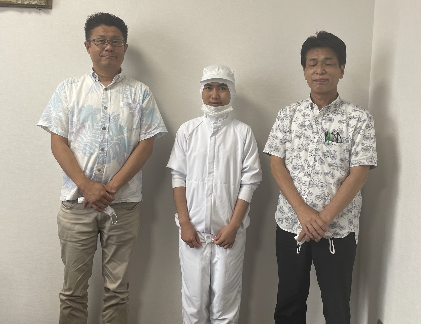 沖縄県の食肉加工の企業様にミャンマー女性1名配属いたしました。