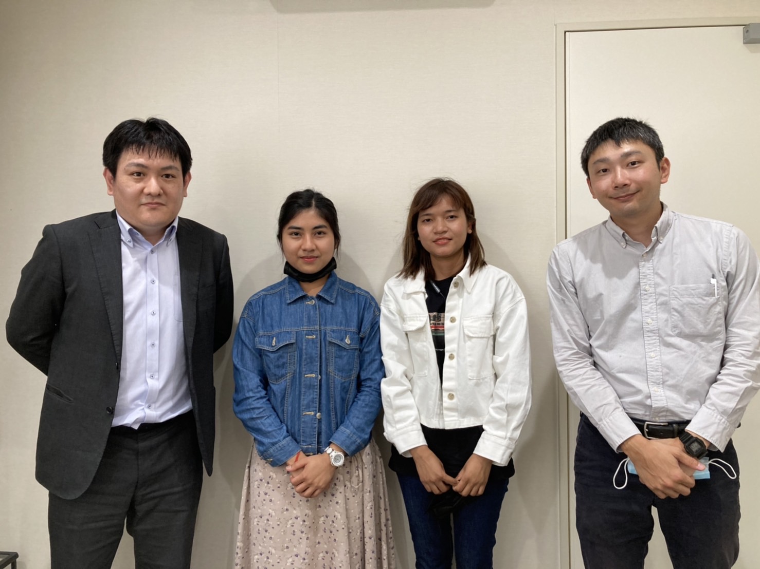 福岡県の和菓子メーカー様にミャンマー女性２名配属いたしました。