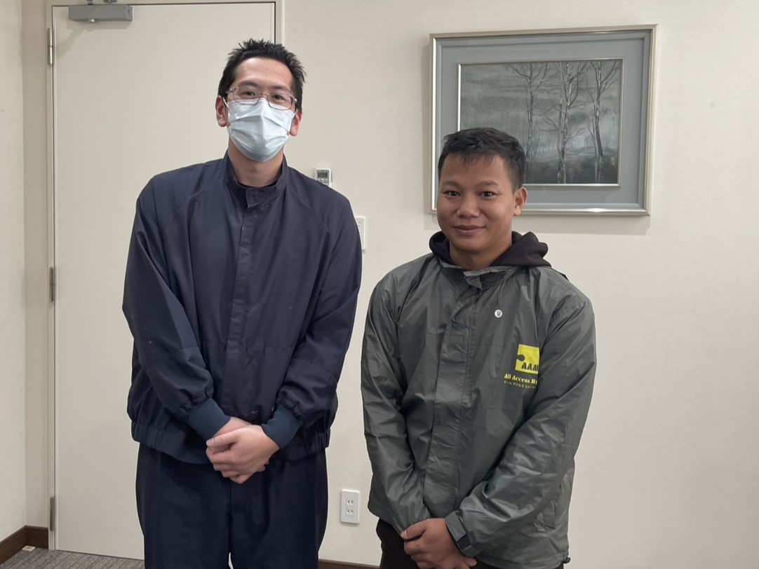 福岡県の飲食料品製造業様に配属しました。（ミャンマー男性1名、特定技能）