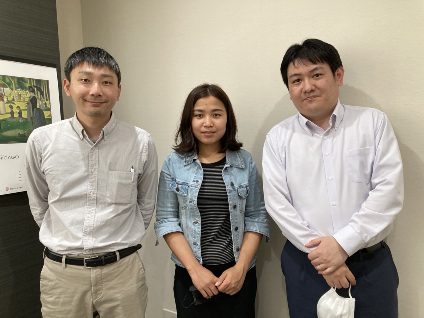 福岡県の和菓子メーカー様にミャンマー女性1名配属いたしました。